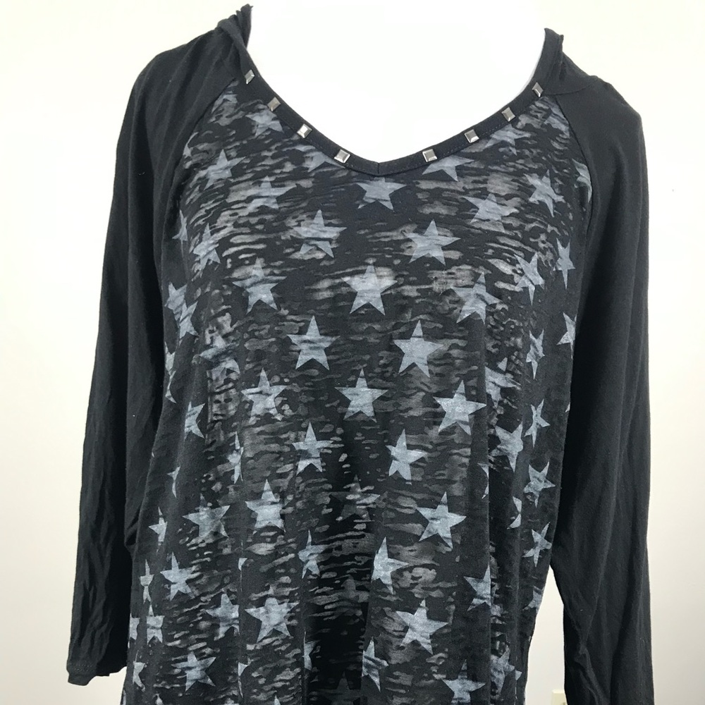 18/20 Lane Bryant lightweight hooded top
